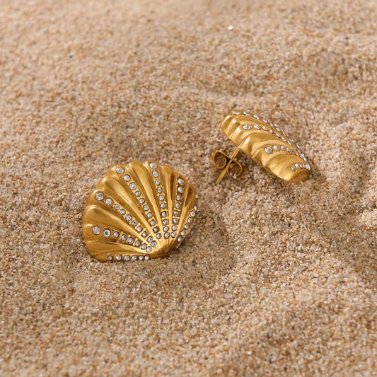 Coastal inspired gold jewelry