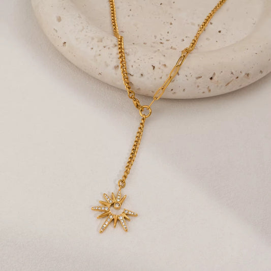 Elegant celestial jewellery necklace