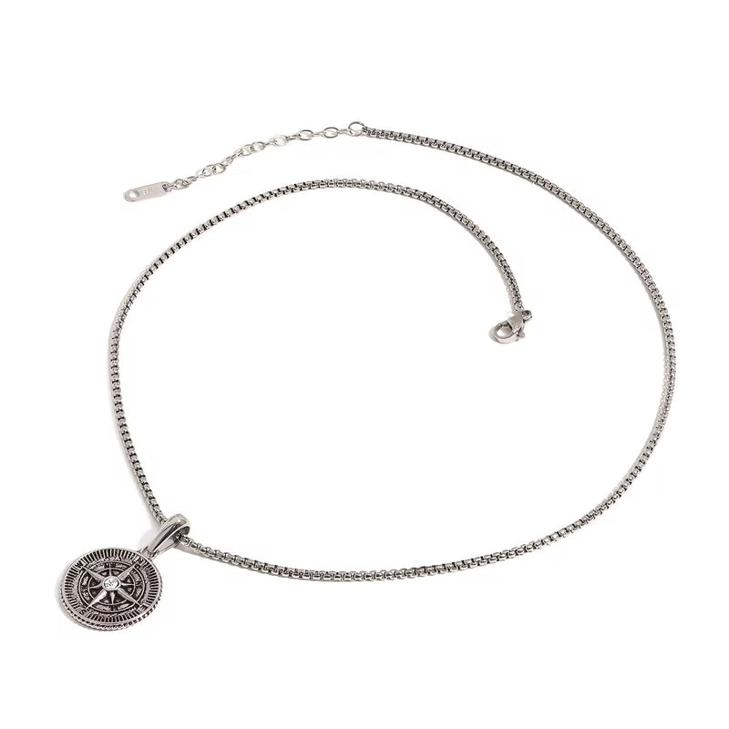 Compass Pendant Necklace
