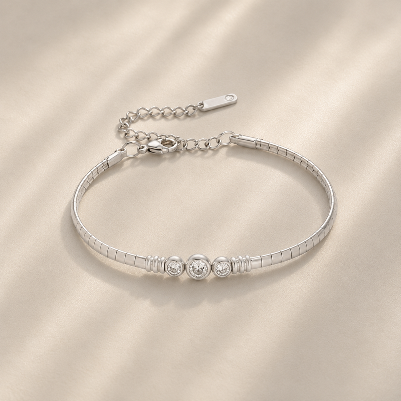 Sway Silver Bracelet