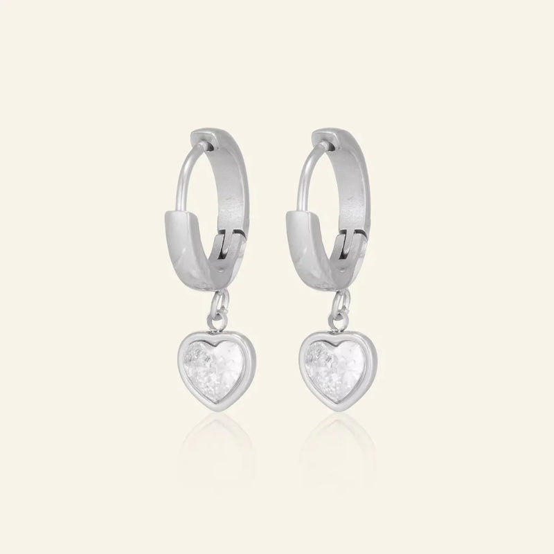 Eros Necklace + Eros Earrings (silver)