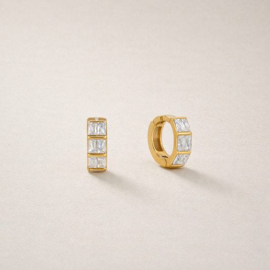 Tarnish resistant stainless steel earrings