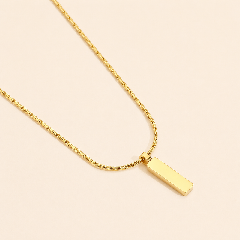 Modern stainless steel  necklace