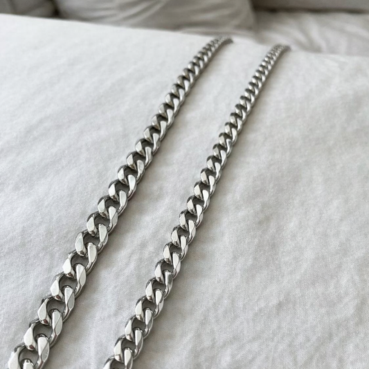 Bold modern chain necklace design
