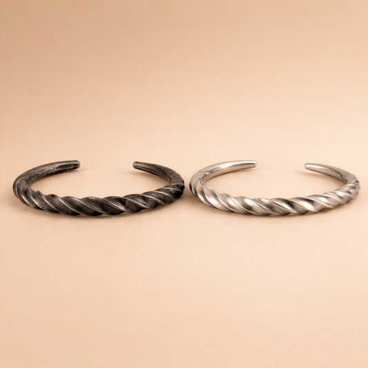 Bold minimal cuff bracelet