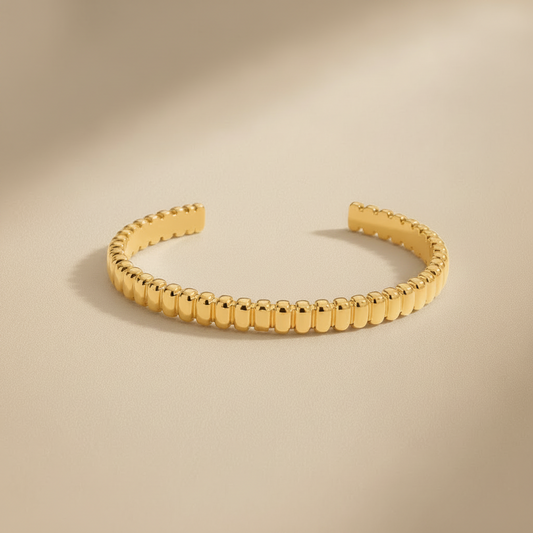 18K gold plated bracelet for women