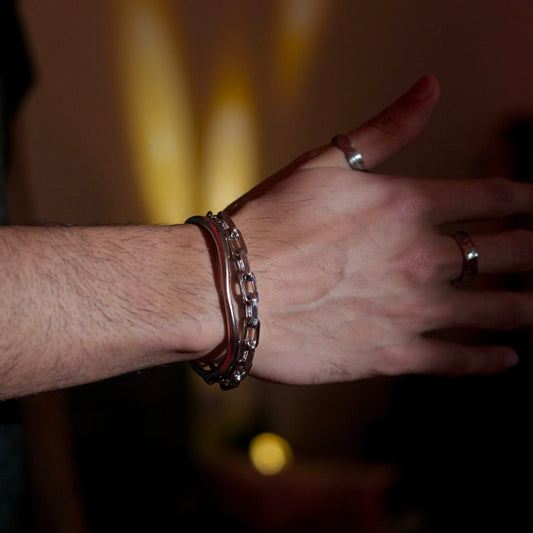 Modern  chain bracelet