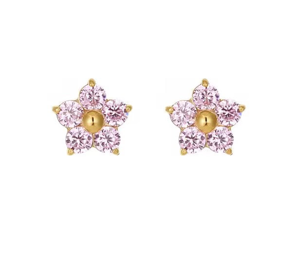 Everyday sparkling stud earrings