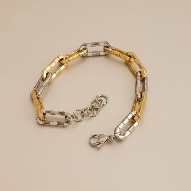 Torque Chain Bracelet
