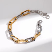 Torque Chain Bracelet