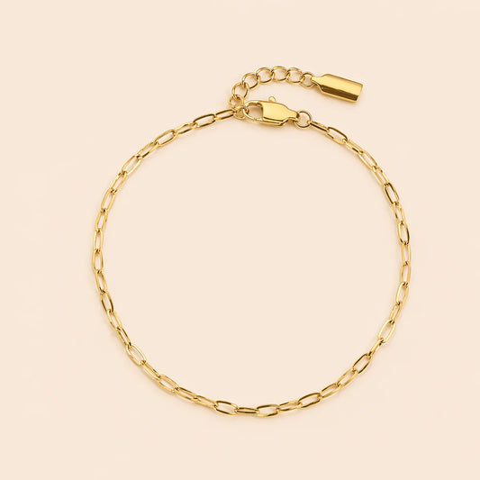 Anchor Chain + Anchor Bracelet (gold)
