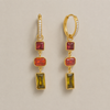 Carmine Earrings