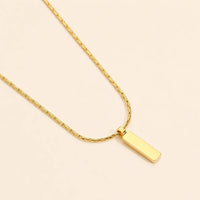 Cipher Chain + Crux Bracelet (gold)