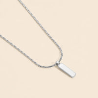 Cipher Chain + Crux Bracelet (silver)