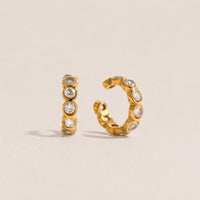 Eos Earrings + Eos Earcuffs (gold)