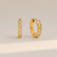 Eos Earrings + Eos Earcuffs (gold)