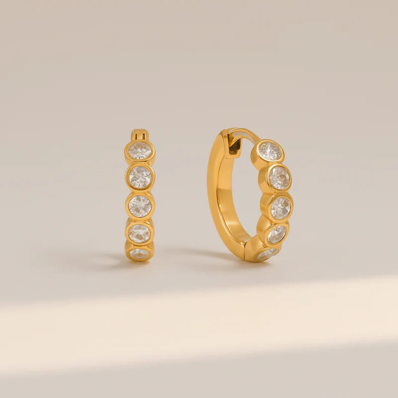 Eos Earrings + Eos Earcuffs (gold)
