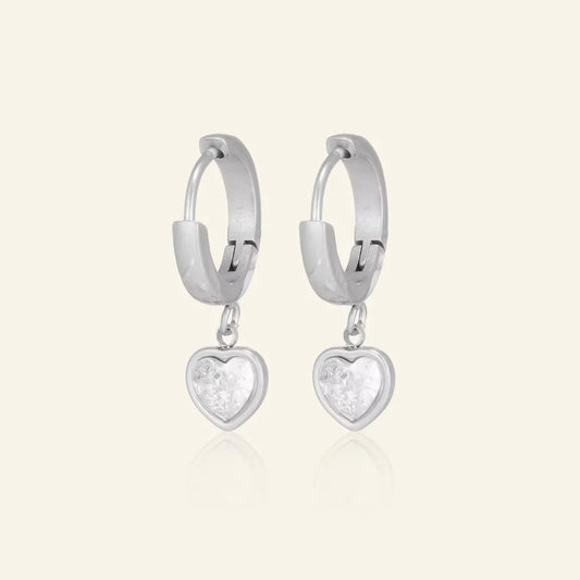 Eros Necklace + Eros Earrings (silver)