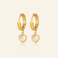 Eros Necklace + Eros Earrings (gold)