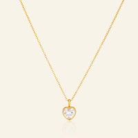 Eros Necklace + Eros Earrings (gold)