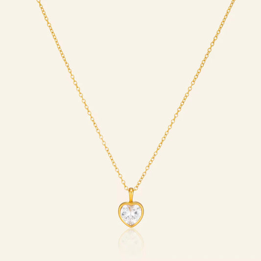 Eros Necklace + Eros Earrings (gold)