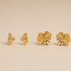 Solace Earrings + Flutter Earrings