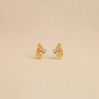 Solace Earrings + Flutter Earrings
