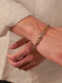 Torque Chain Bracelet