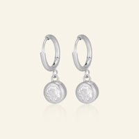 Suki Necklace + Suki Earrings (silver)